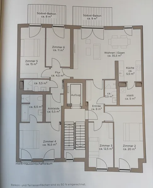 Großzügige 6-Zimmer-Wohnung auf der Halbinsel Alt-Stralau – Wohnen, wo andere Erholung suchen — photo 1